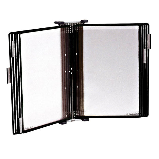 tarifold Wand-Sichttafelsystem DIN A4 schwarz mit . Sichttafeln | 414567