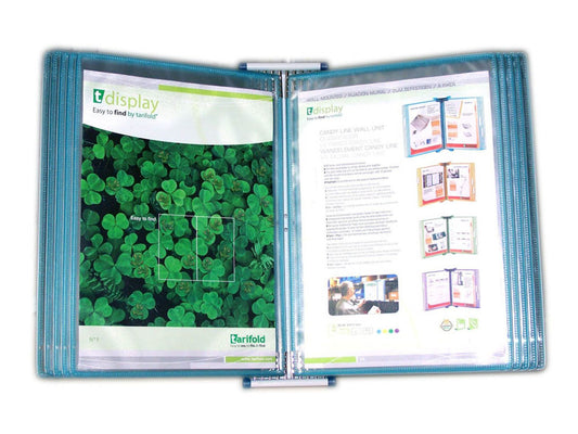 tarifold Wand-Sichttafelsystem Candy Line 414171 DIN A4 mit 10 St. Sichttafeln