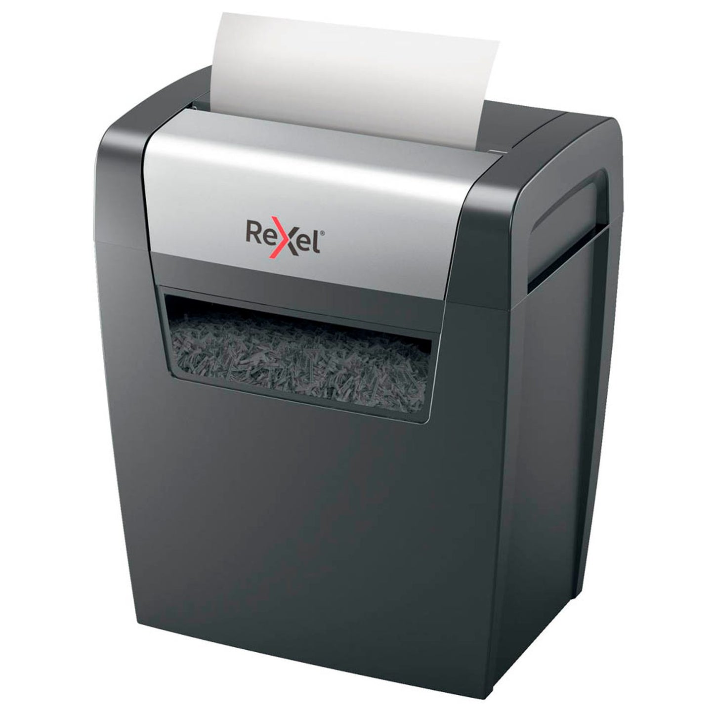 Rexel Momentum X308 Aktenvernichter mit Partikelschnitt P-3, 5 x 42 mm, bis , schwarz | 2104570EU