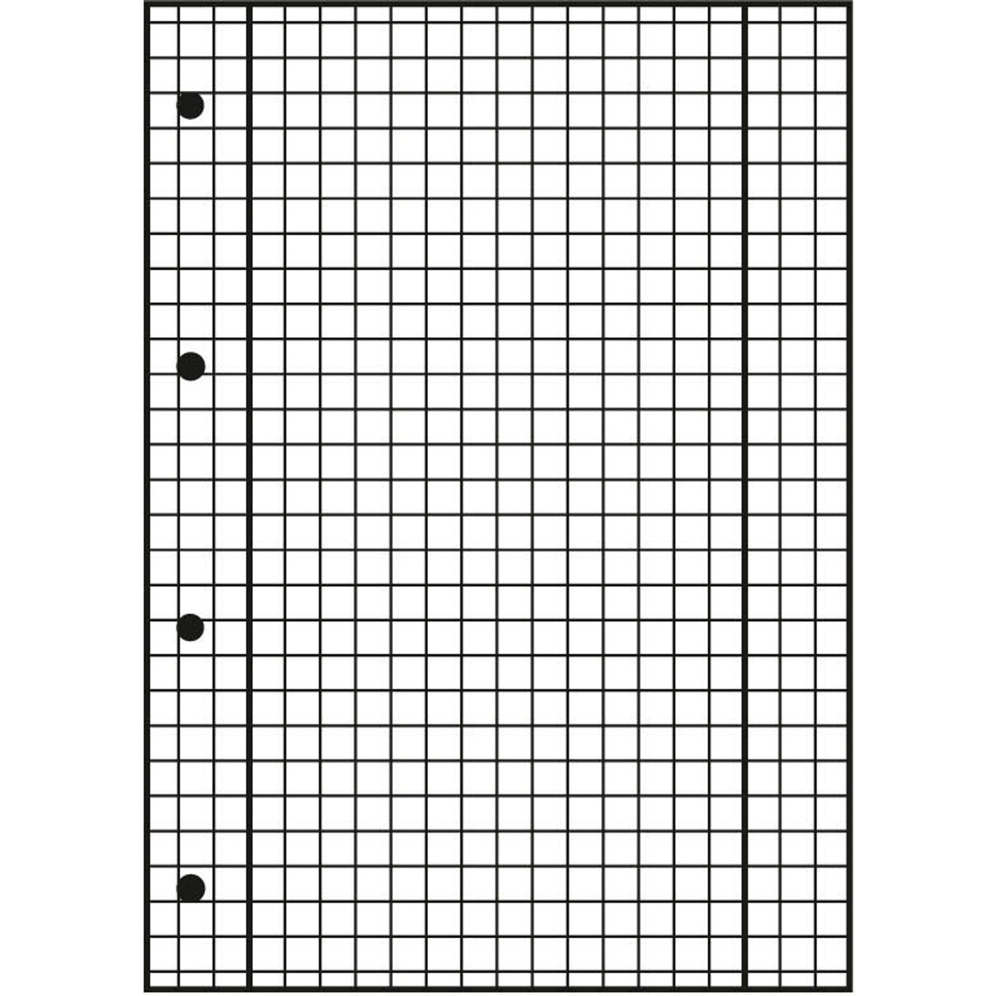 OXFORD Briefblock Schule gelocht DIN A4 kariert Lineatur 28 | 100050353
