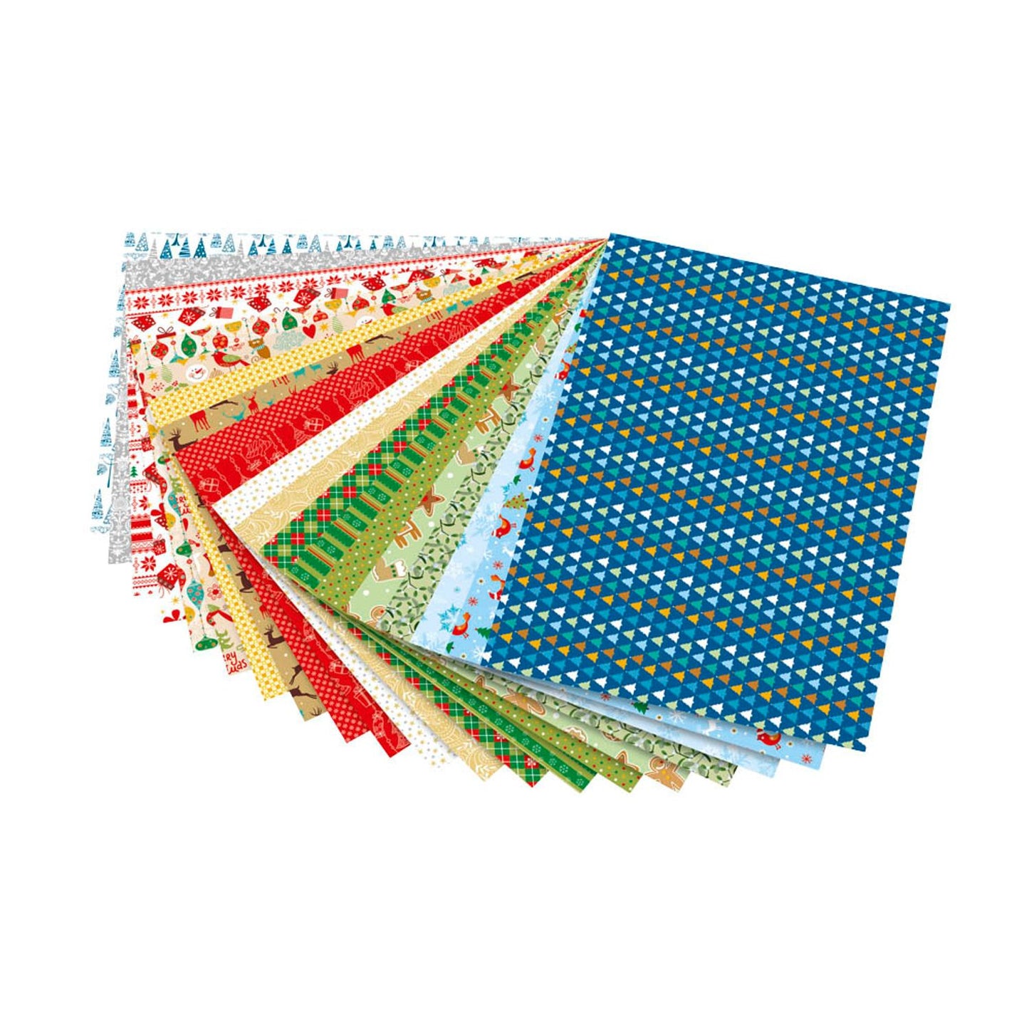 folia Motivblock Weihnachten farbsortiert 270 g/qm 1 Block | 47249