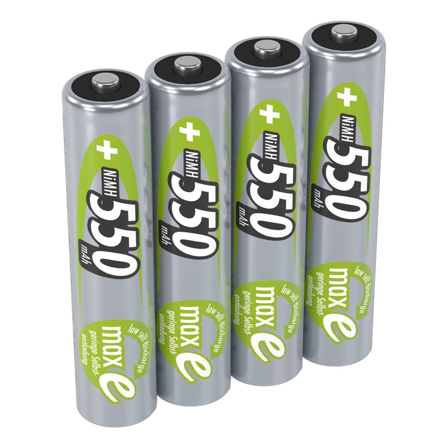 ANSMANN Akkus maxE Micro AAA 550 mAh | 5030772 | 1 Pack = 4 St.