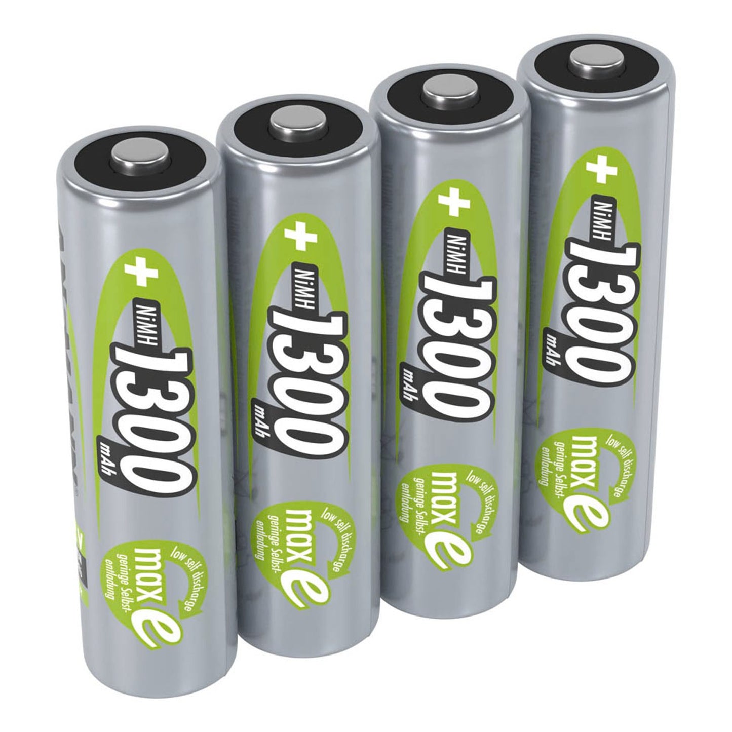 ANSMANN Akkus maxE Mignon AA 1.300 mAh | 5030792 | 1 Pack = 4 St.