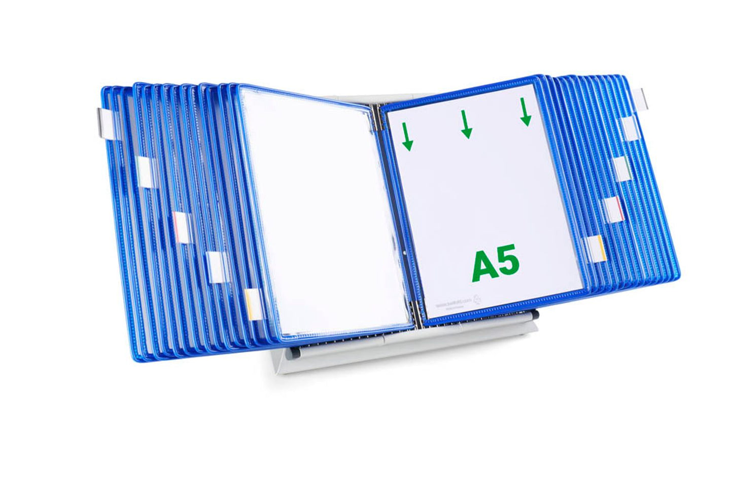 tarifold Sichttafelsystem DIN A5 mit 30 St. Sichttafeln