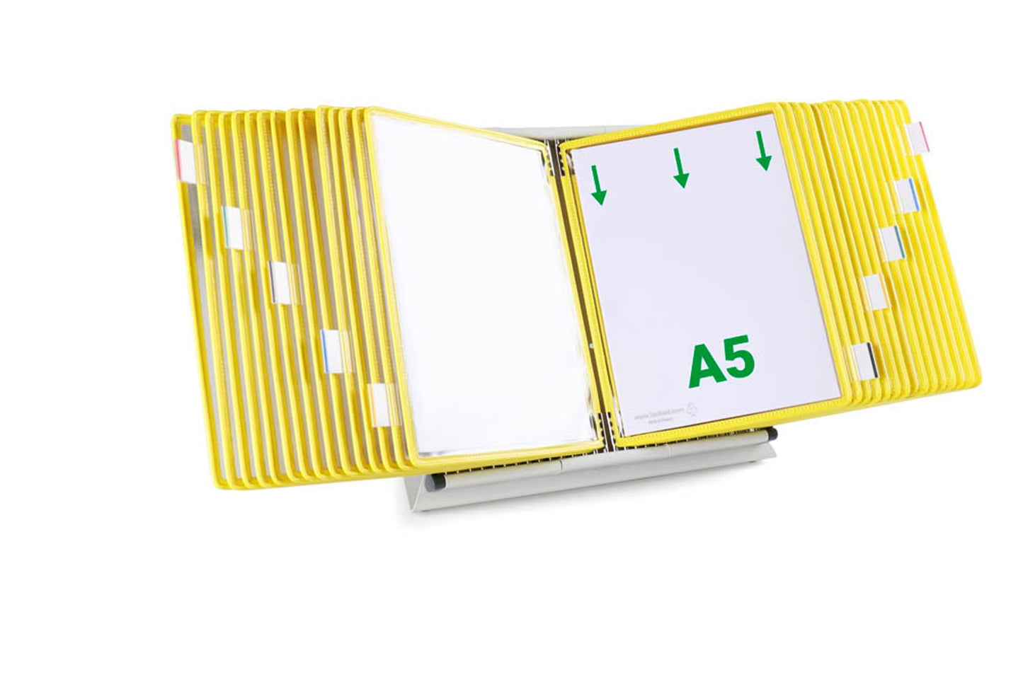 tarifold Sichttafelsystem DIN A5 mit 30 St. Sichttafeln