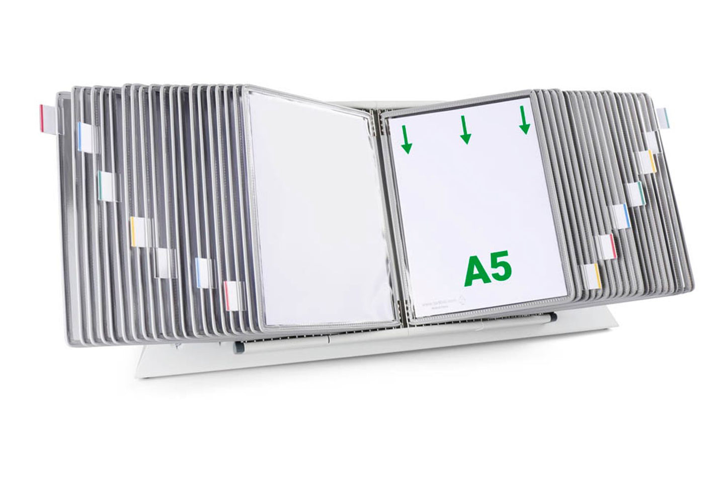 tarifold Sichttafelsystem DIN A5 mit 40 St. Sichttafeln