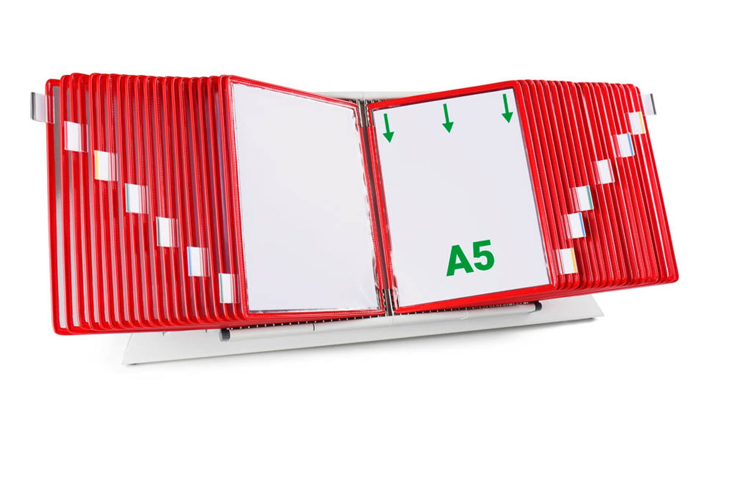 tarifold Sichttafelsystem DIN A5 mit 40 St. Sichttafeln