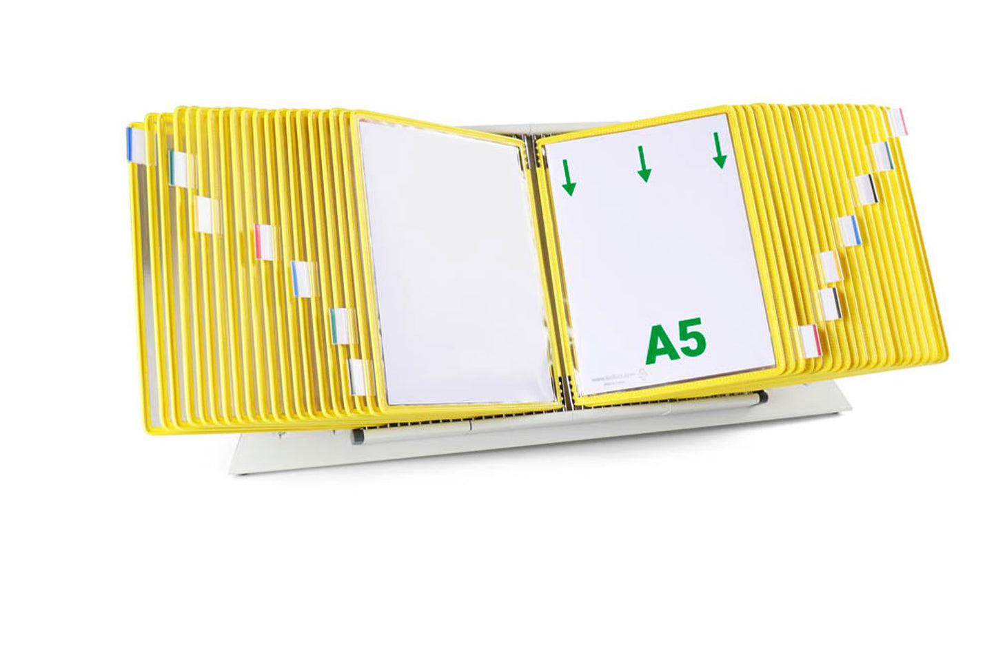 tarifold Sichttafelsystem DIN A5 mit 40 St. Sichttafeln