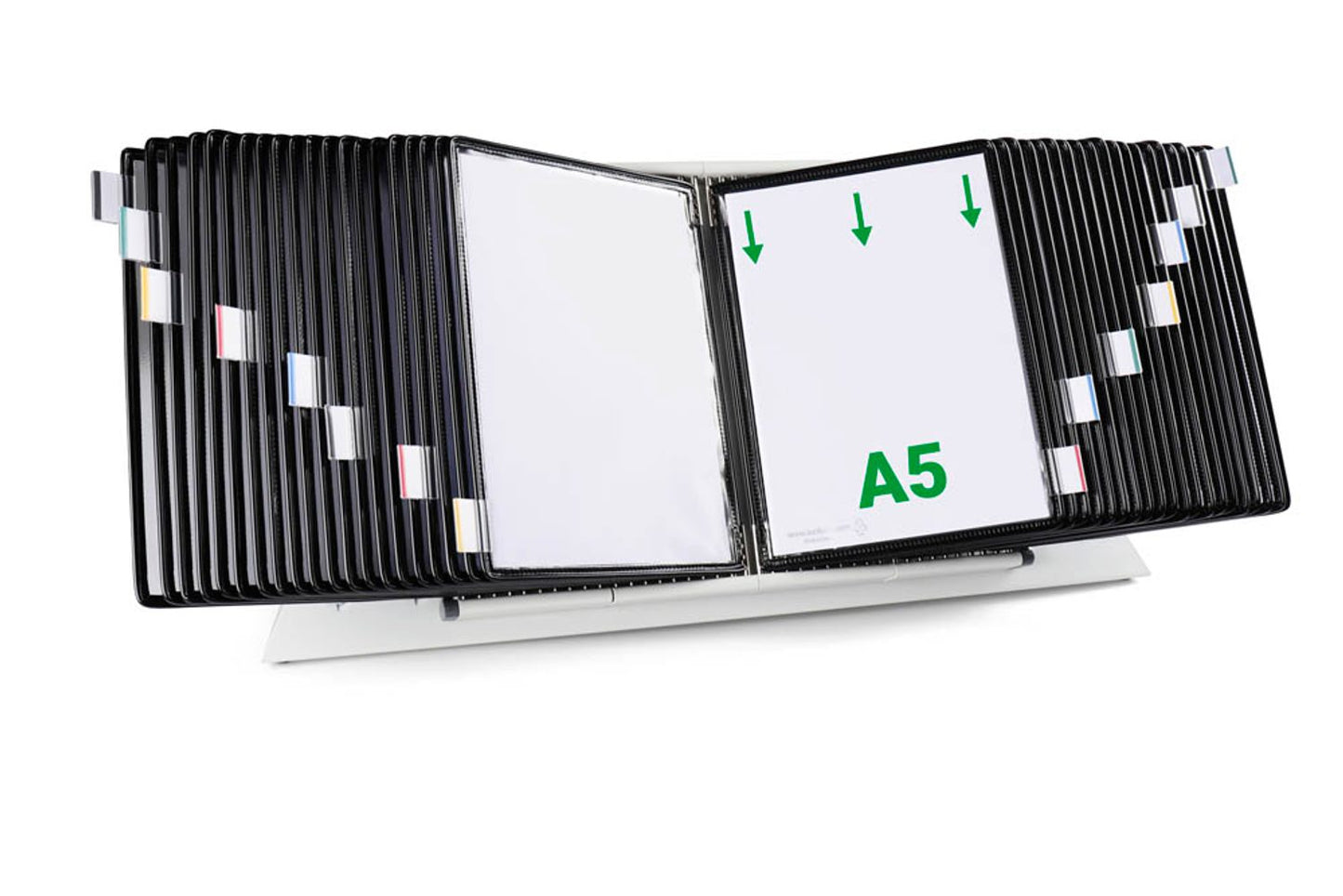 tarifold Sichttafelsystem DIN A5 mit 40 St. Sichttafeln