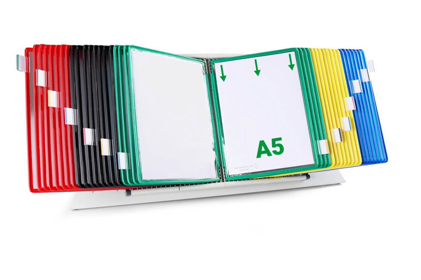 tarifold Sichttafelsystem DIN A5 mit 40 St. Sichttafeln