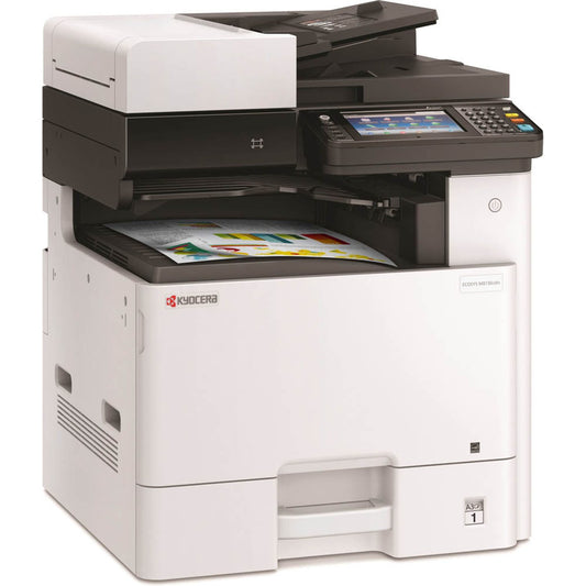 KYOCERA ECOSYS M8130cidn Life Plus 3 in 1 Farblaser-Multifunktionsdrucker grau | 870B61102P33NL3