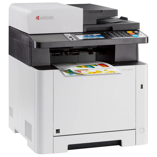 KYOCERA ECOSYS M5526cdw 4 in 1 Farblaser-Multifunktionsdrucker grau | 1102R73NL0