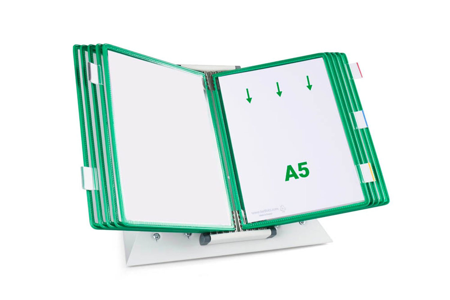 tarifold Sichttafelsystem DIN A5 mit 10 St. Sichttafeln