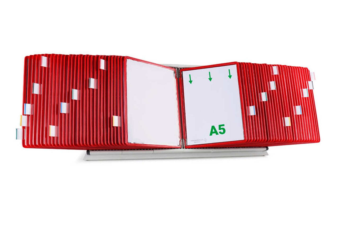 tarifold Sichttafelsystem DIN A5 mit 60 St. Sichttafeln