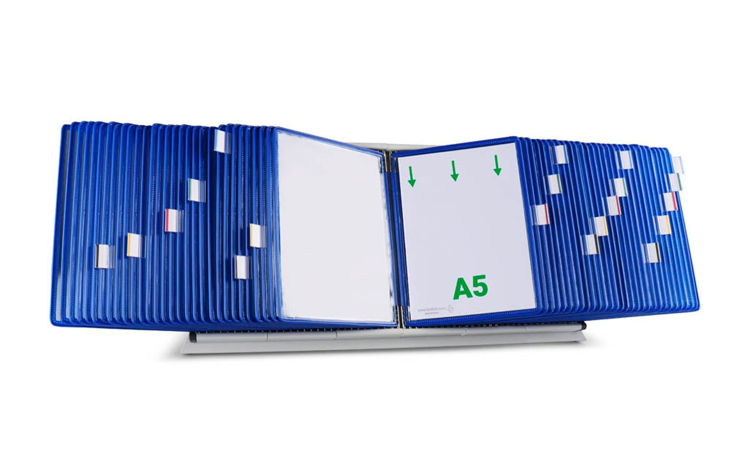 tarifold Sichttafelsystem DIN A5 mit 60 St. Sichttafeln