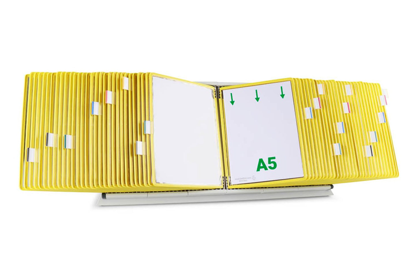tarifold Sichttafelsystem DIN A5 mit 60 St. Sichttafeln
