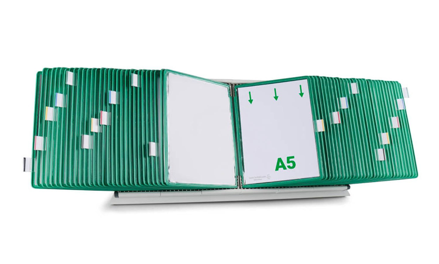 tarifold Sichttafelsystem DIN A5 mit 60 St. Sichttafeln
