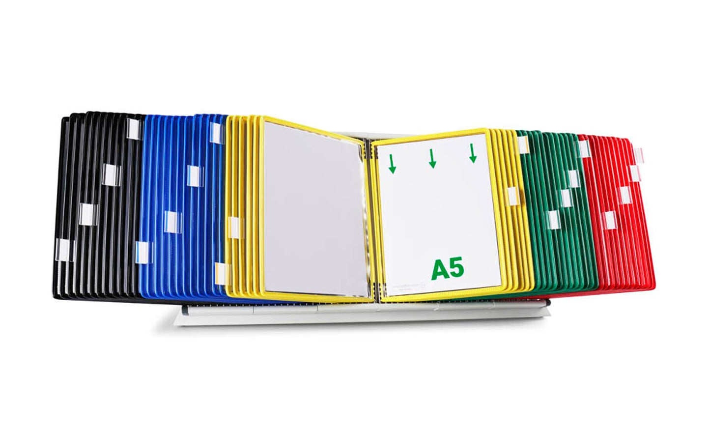 tarifold Sichttafelsystem DIN A5 mit 60 St. Sichttafeln