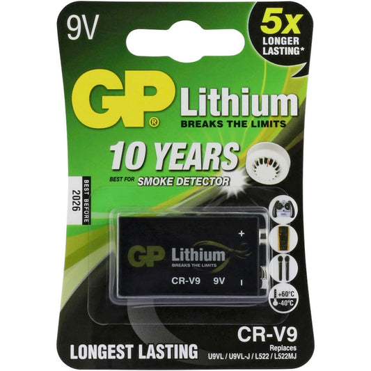 GP Batterie 6LR61 E-Block 9,0 V | GPCR9VSTD565C1