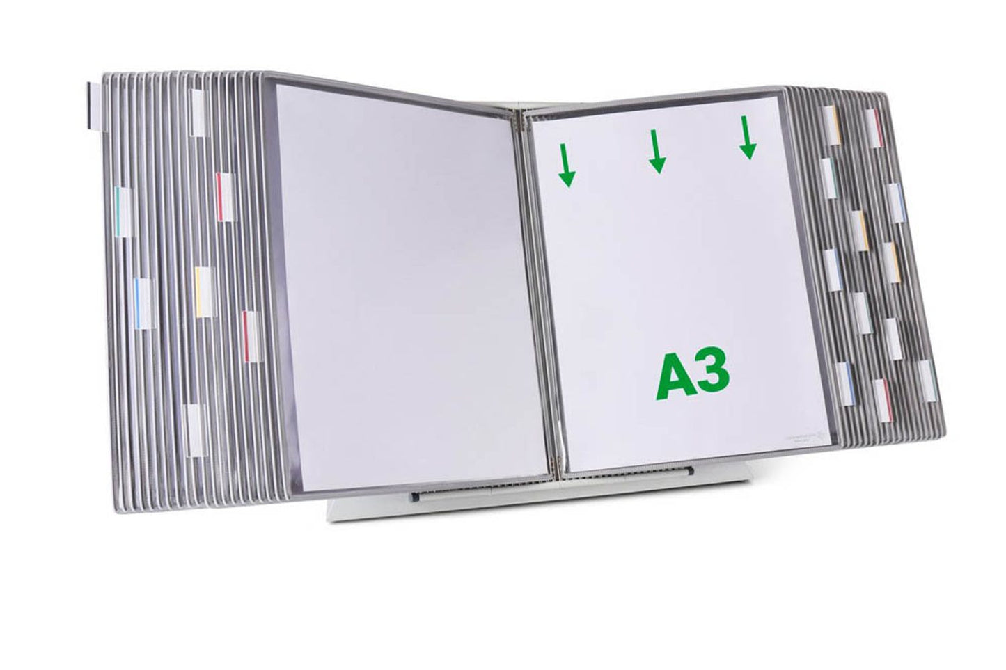 tarifold Sichttafelsystem DIN A3 mit 40 St. Sichttafeln
