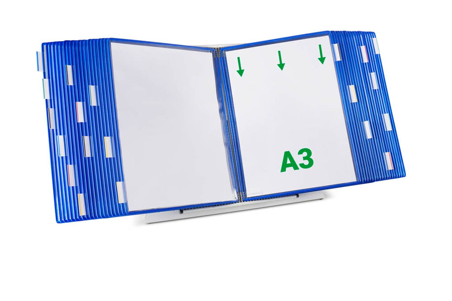 tarifold Sichttafelsystem DIN A3 mit 40 St. Sichttafeln
