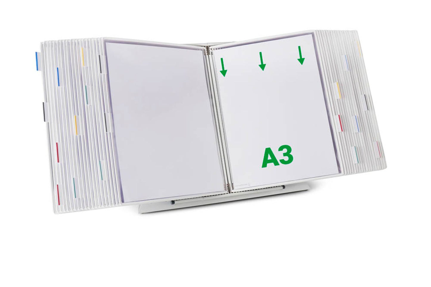 tarifold Sichttafelsystem DIN A3 mit 40 St. Sichttafeln