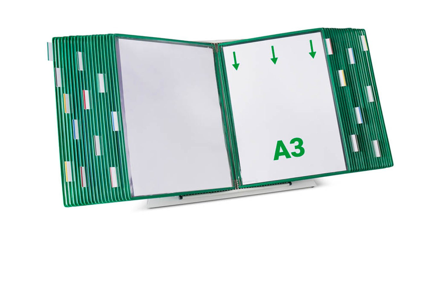 tarifold Sichttafelsystem DIN A3 mit 40 St. Sichttafeln