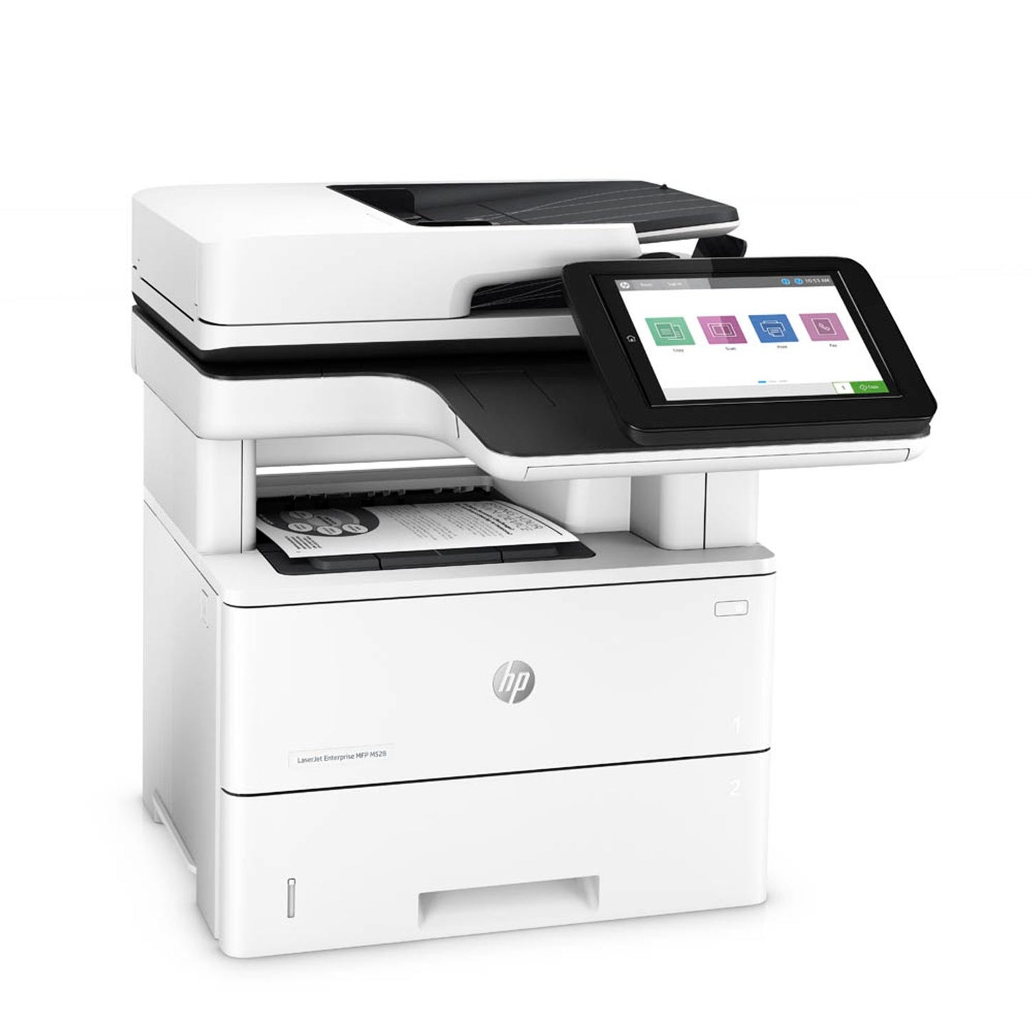 HP LaserJet Enterprise MFP M528f 4 in 1 Laser-Multifunktionsdrucker weiß | 1PV65A#B19