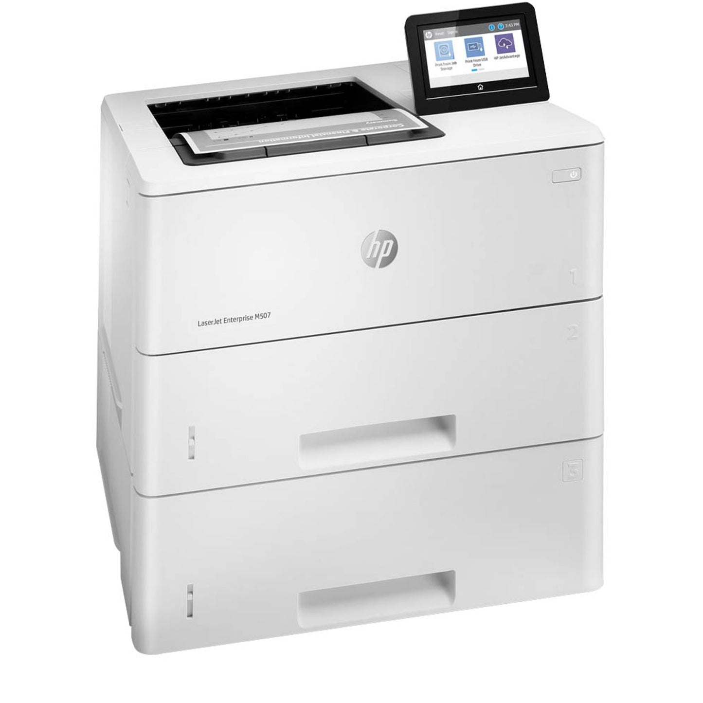 HP LaserJet Enterprise M507x Laserdrucker weiß | 1PV88A#B19