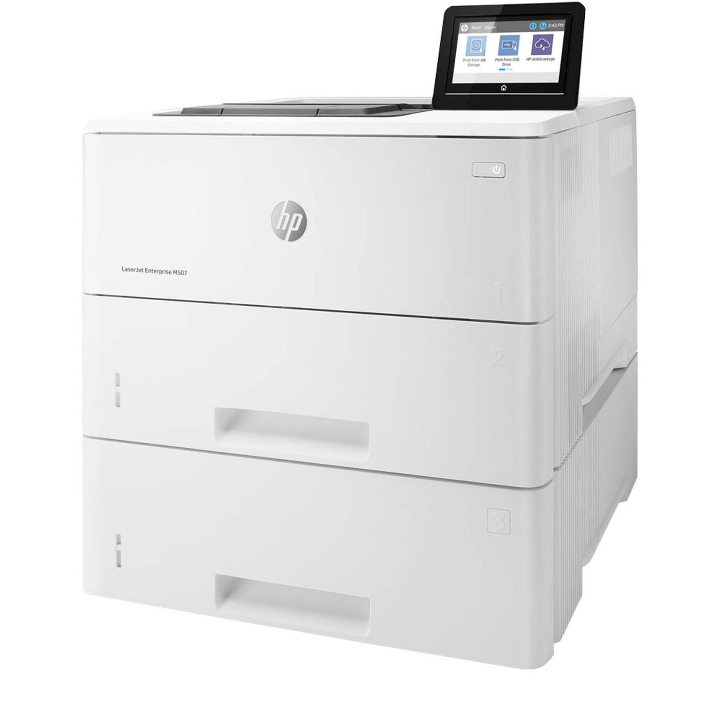 HP LaserJet Enterprise M507x Laserdrucker weiß | 1PV88A#B19