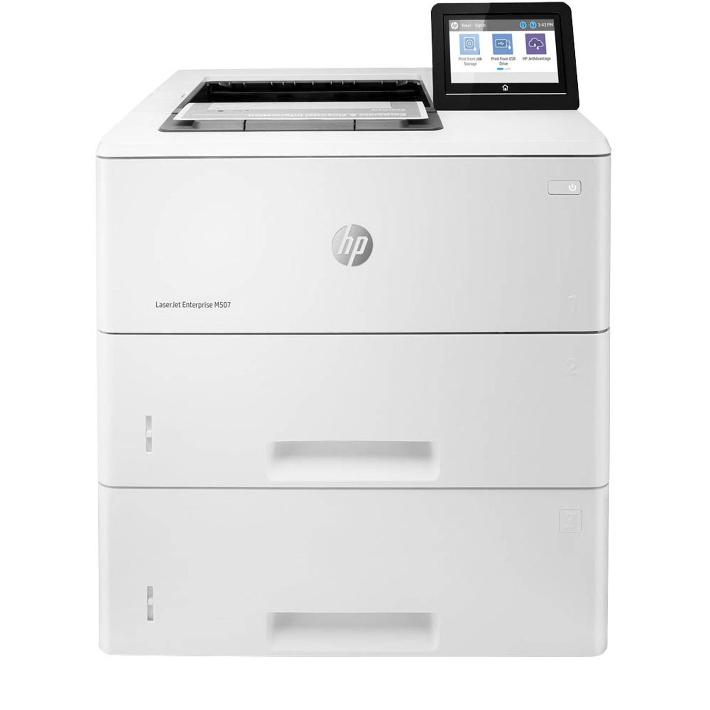 HP LaserJet Enterprise M507x Laserdrucker weiß | 1PV88A#B19