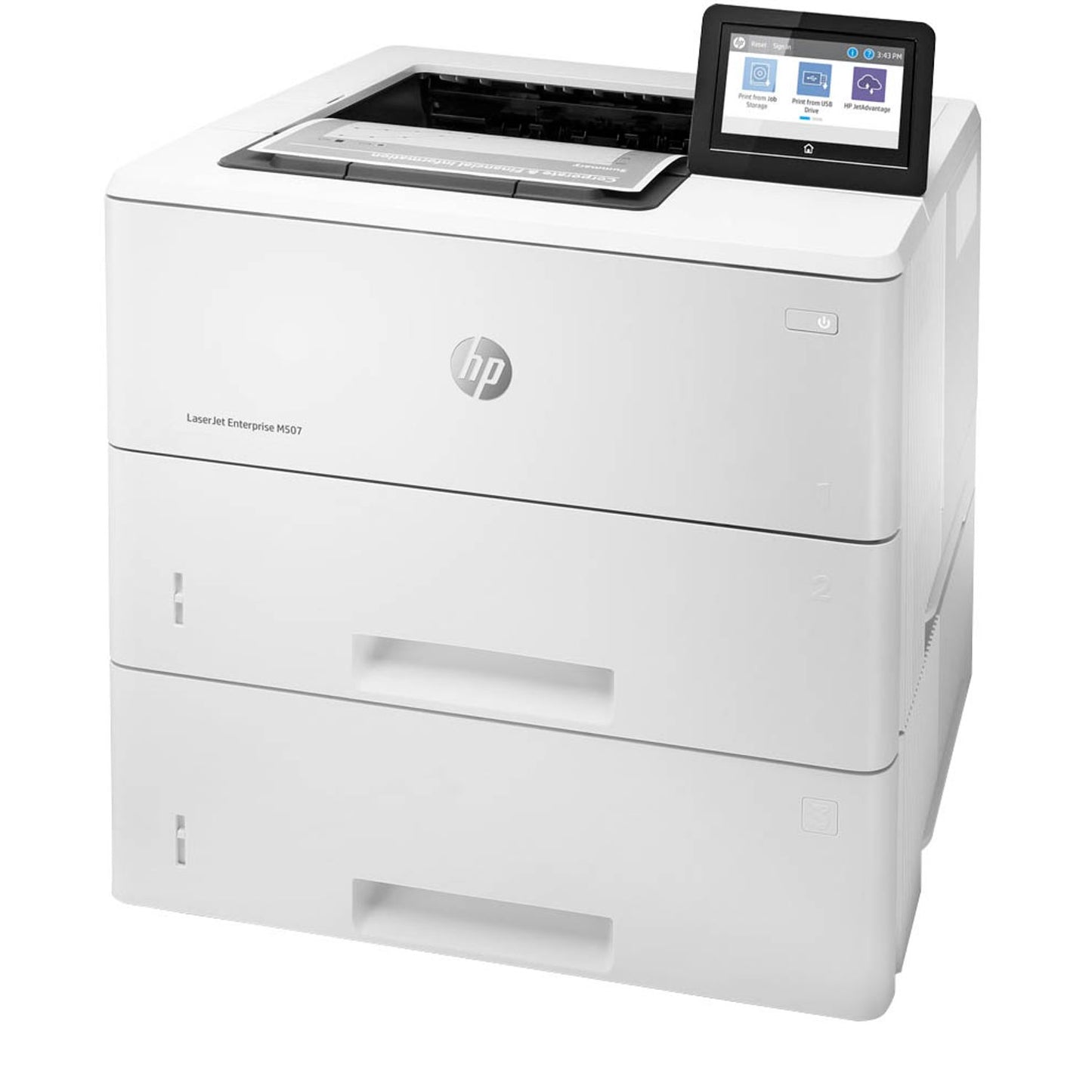 HP LaserJet Enterprise M507x Laserdrucker weiß | 1PV88A#B19