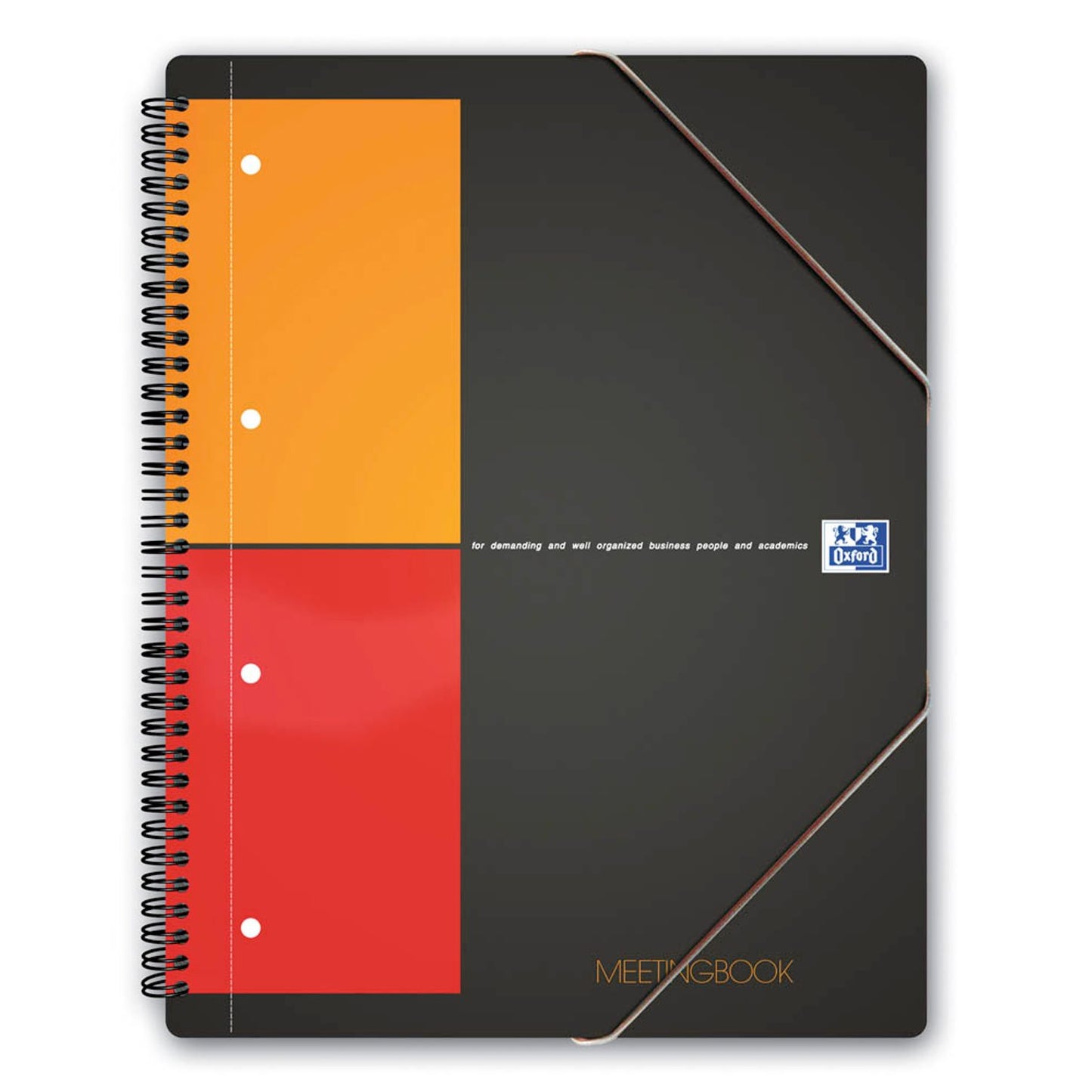OXFORD Collegeblock Meetingbook kariert DIN A4 Rand rundum | 100100362