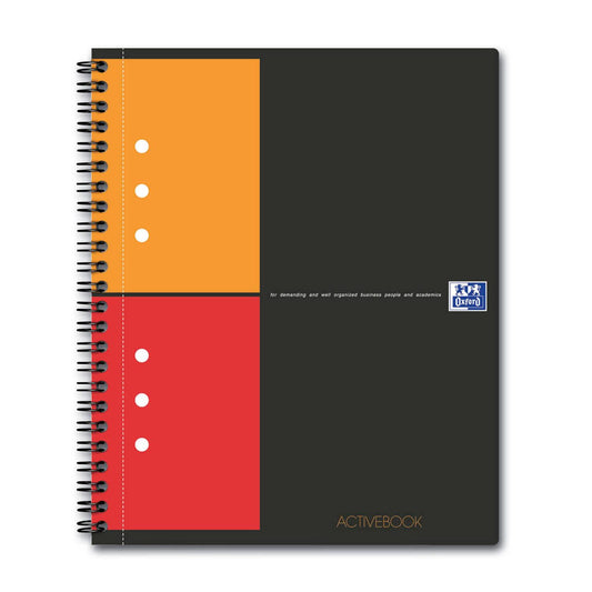 OXFORD Collegeblock Activebook kariert DIN A5 Rand rundum | 100102880