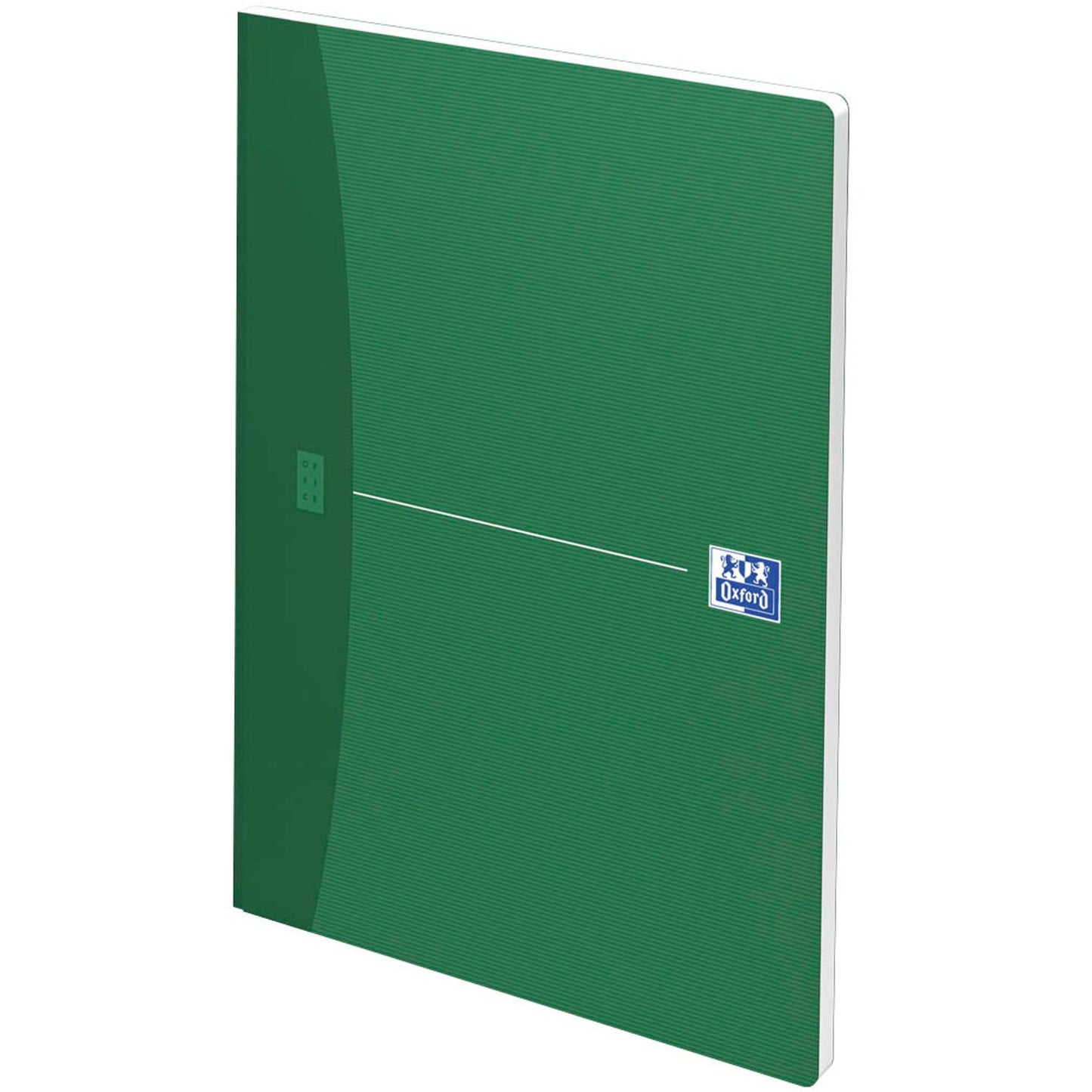 OXFORD Notizbuch Office Essentials DIN A4 kariert, blau/grün/rot/grau Softcover 192 Seiten | 100100923