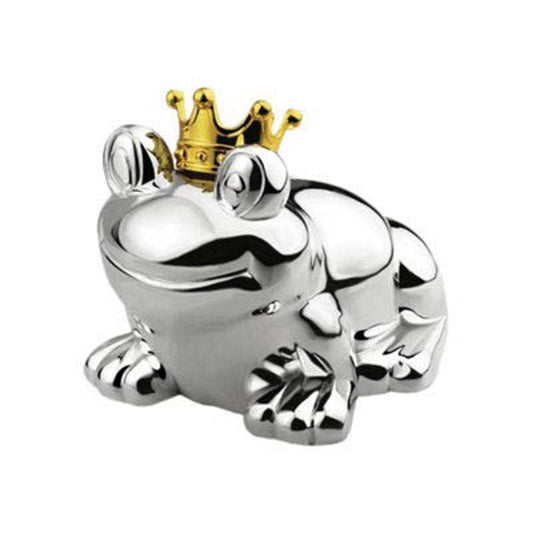 ZILVERSTAD Spardose Froschkönig silber | 6144261