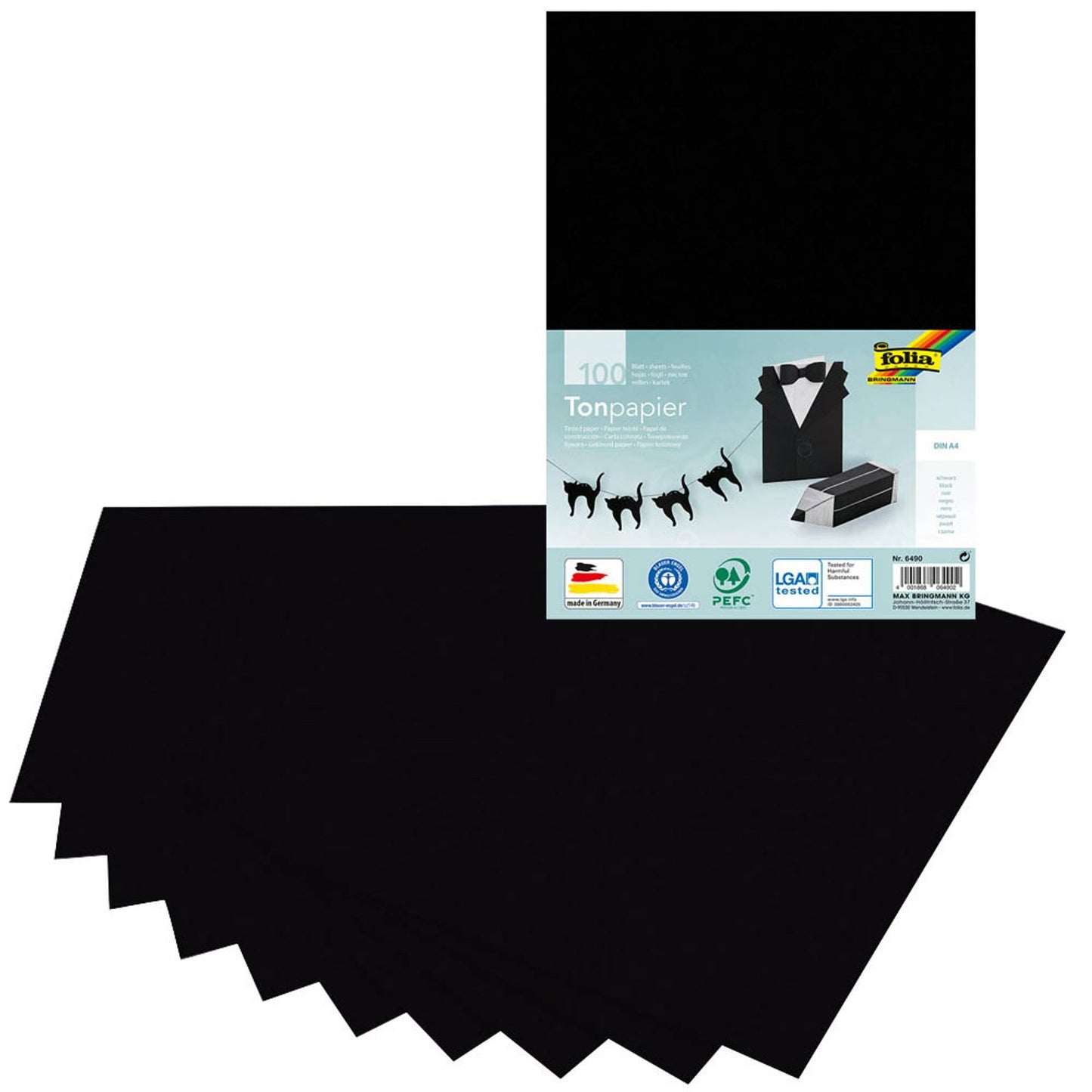 folia Tonpapier  130 g/qm 100 Blatt