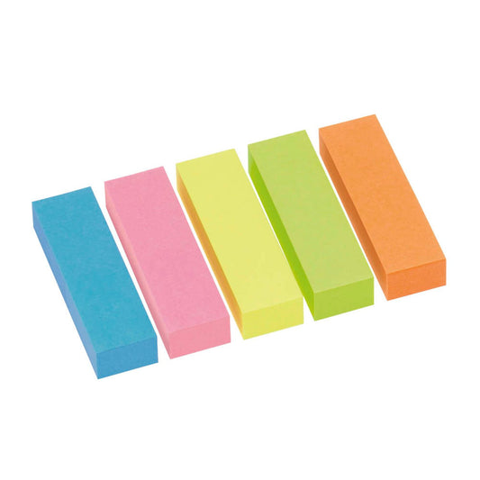 inFO Brillantmix Haftmarker farbsortiert 5x 100 Streifen | 5679-39-PK-5 | 1 Pack = 5x 100 Streifen