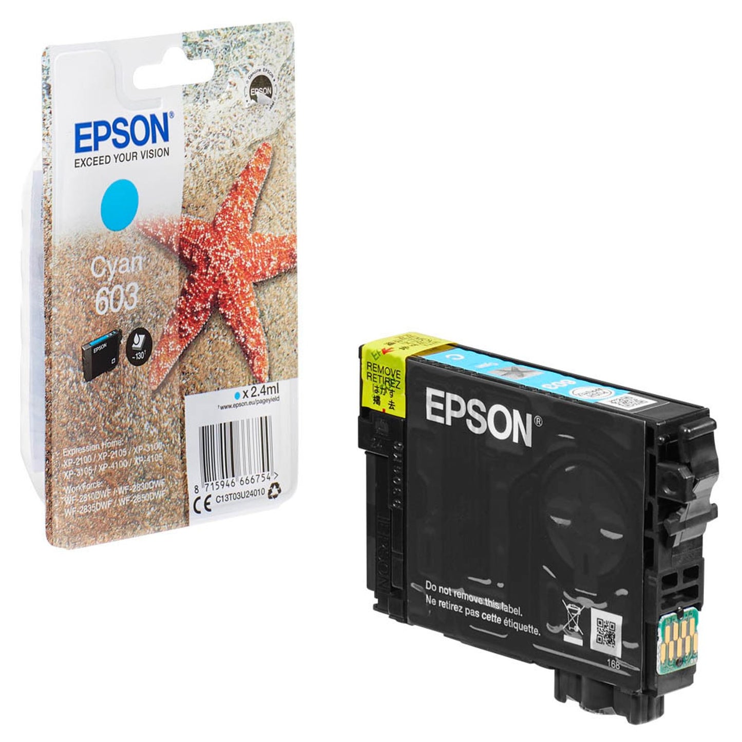 EPSON 603/T03U2 cyan Druckerpatrone | C13T03U24010