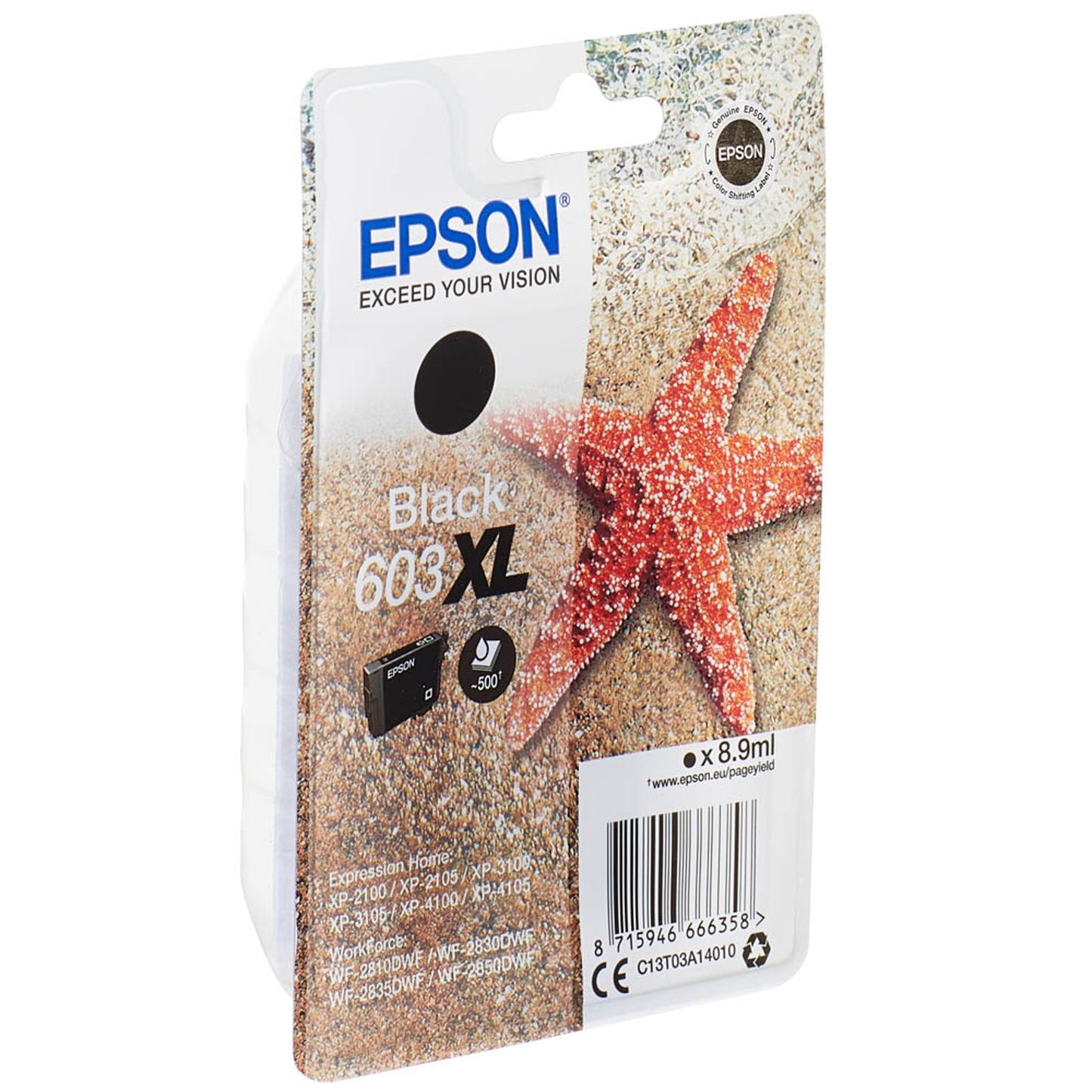 EPSON 603XL/T03A14 schwarz Druckerpatrone | C13T03A14010