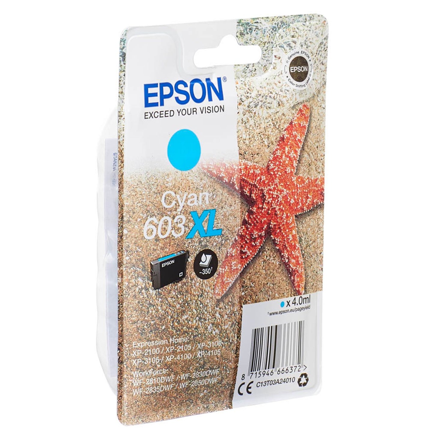 EPSON 603XL/T03A2 cyan Druckerpatrone | C13T03A24010