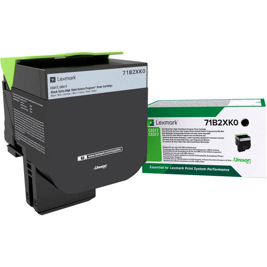 Lexmark schwarz Toner | 71B2XK0
