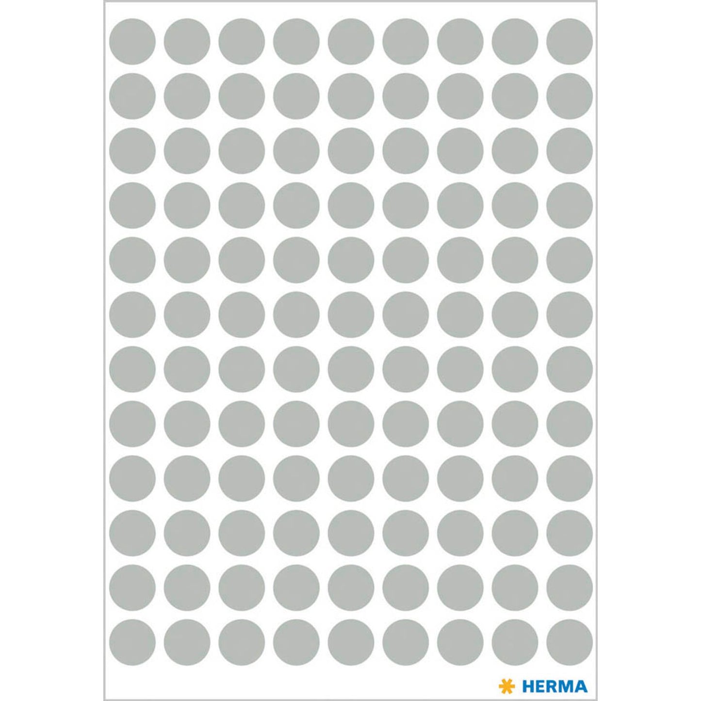 HERMA Klebepunkte grau Ø 8,0 mm | 1838 | 1 Pack = 5.400 St.