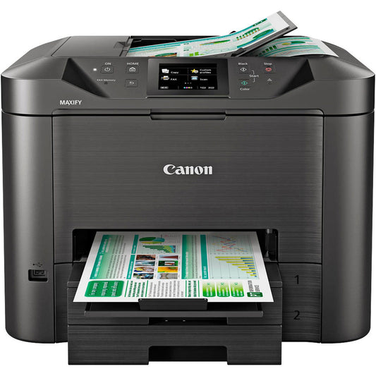 Canon MAXIFY MB5450 4 in 1 Tintenstrahl-Multifunktionsdrucker schwarz | 0971C009