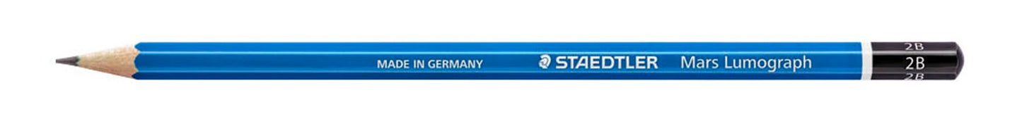 STAEDTLER Mars Lumograph Bleistift blau, 1 St.
