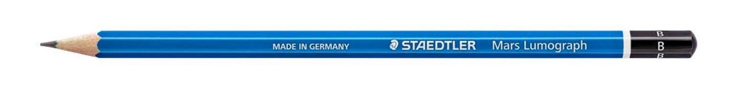 STAEDTLER Mars Lumograph Bleistift blau, 1 St.