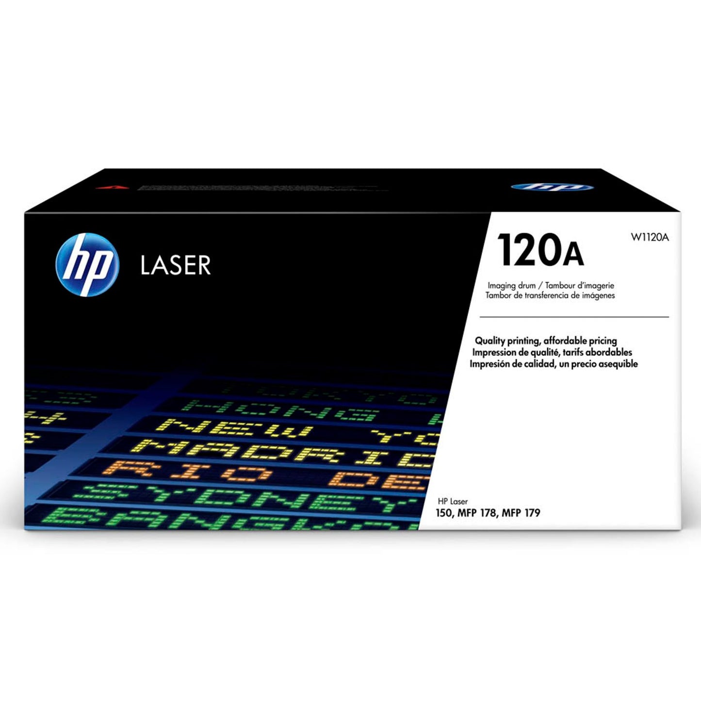 HP 120A () schwarz, cyan, magenta, gelb Trommel | W1120A