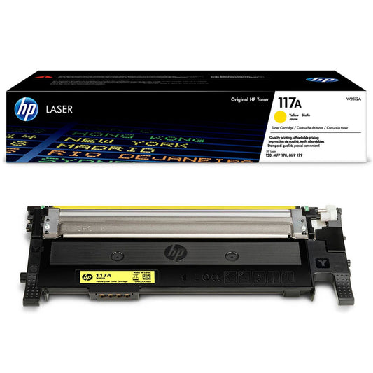 HP 117A () gelb Tonerkartusche | W2072A