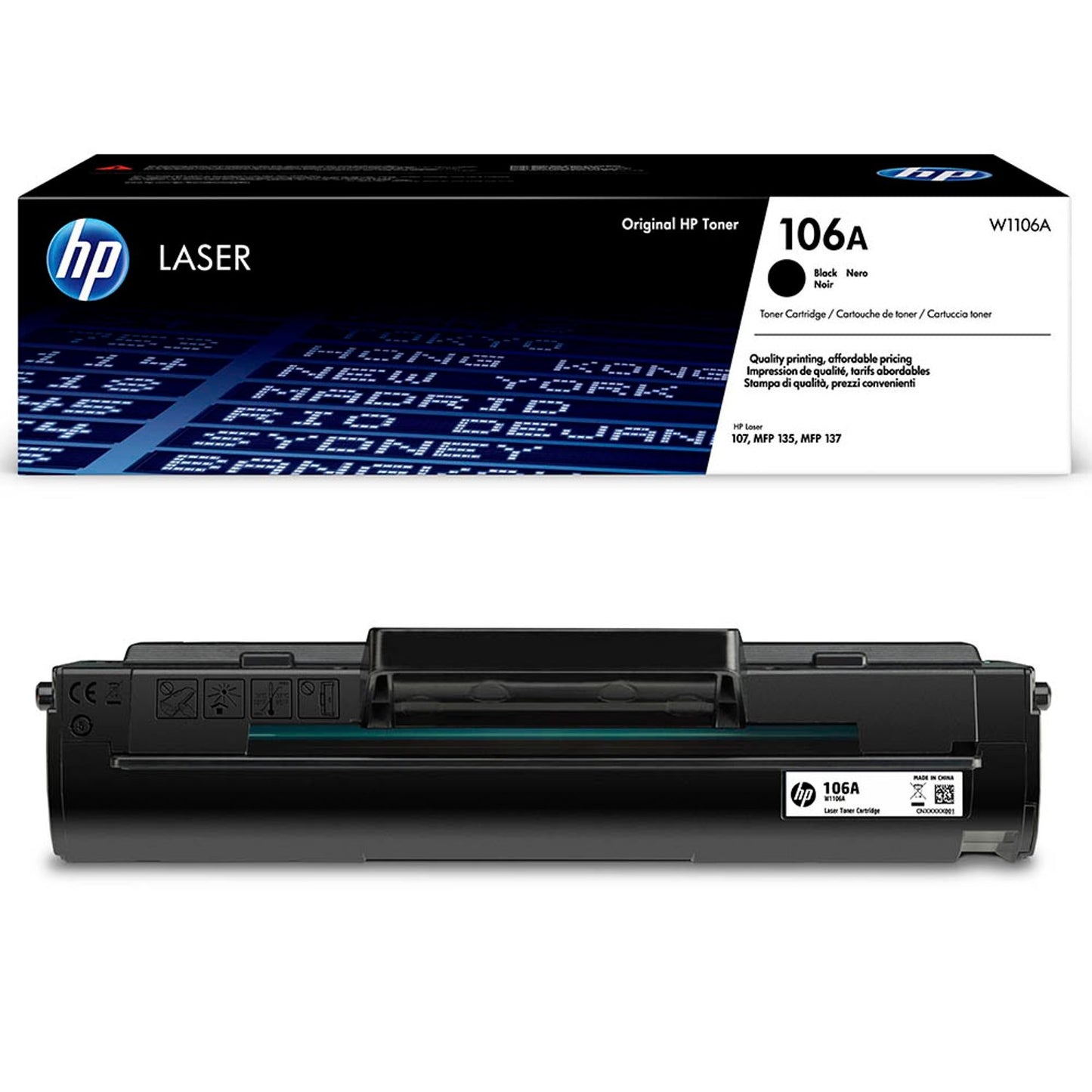 HP 106A () schwarz Tonerkartusche | W1106A