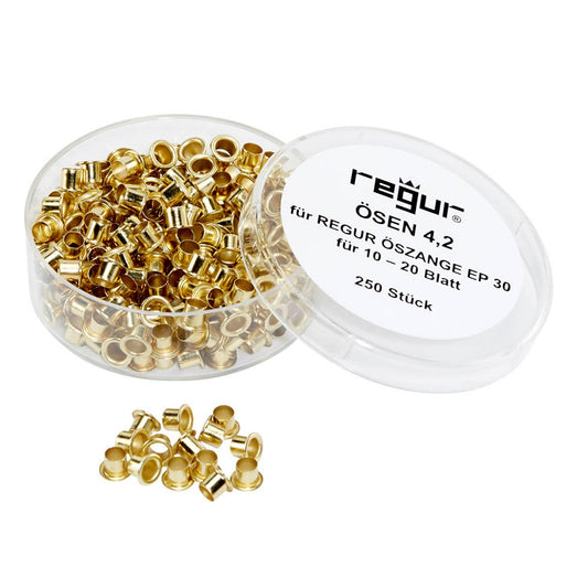 regur® Ösen 4,2 mm | RÖ-4,2 | 1 Pack = 250 St.